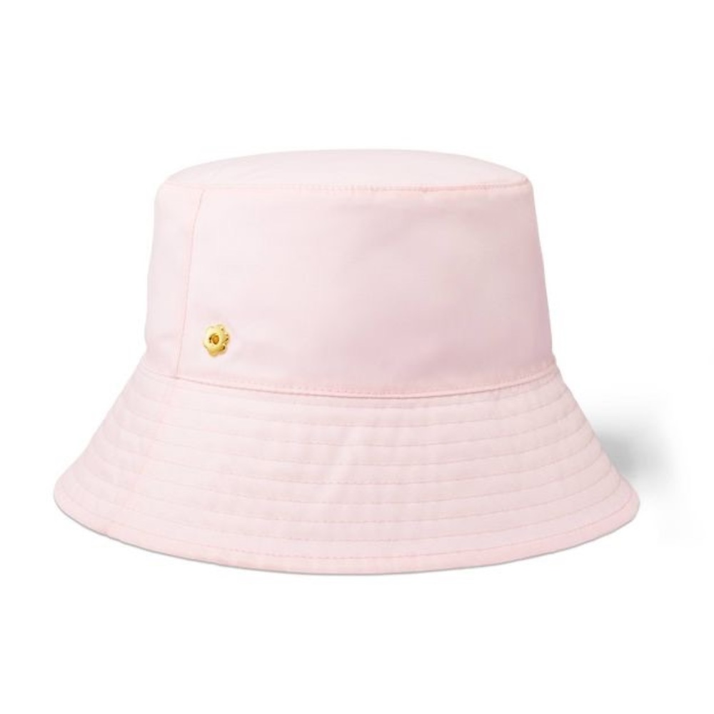 Stoney Clover Lane x Target White/Light Pink Reversible Bucket Hat - Nwt